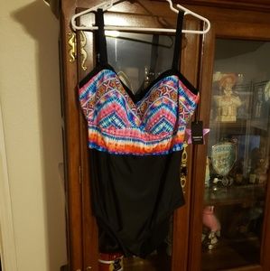 NWT Torrid 1 piece bathing suit
